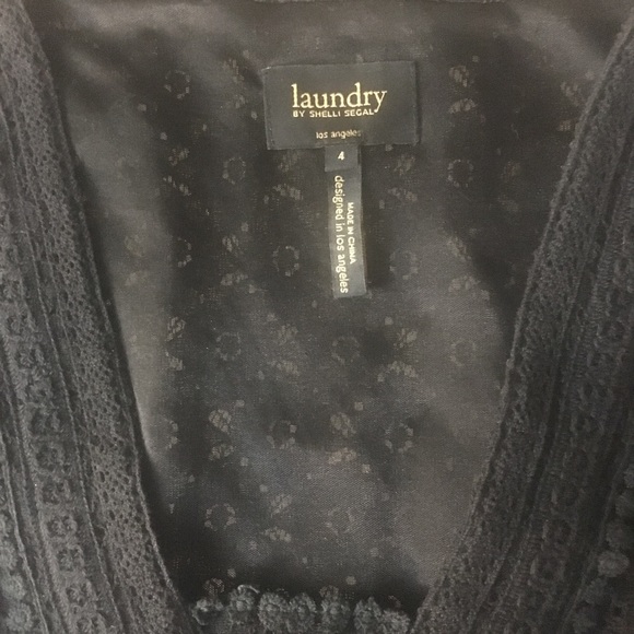 SALE‼️Laundry by Shelli Segal Crochet Sundress - Picture 8 of 8